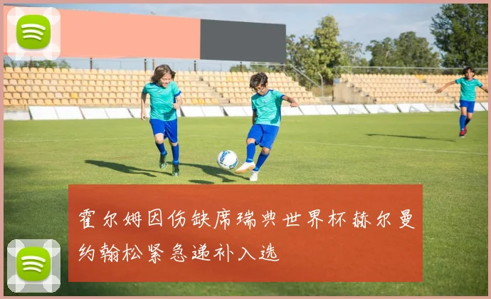 霍尔姆因伤缺席瑞典世界杯赫尔曼约翰松紧急递补入选